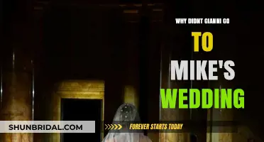 Gianni's Absence: Unraveling the Mystery of Mike's Wedding