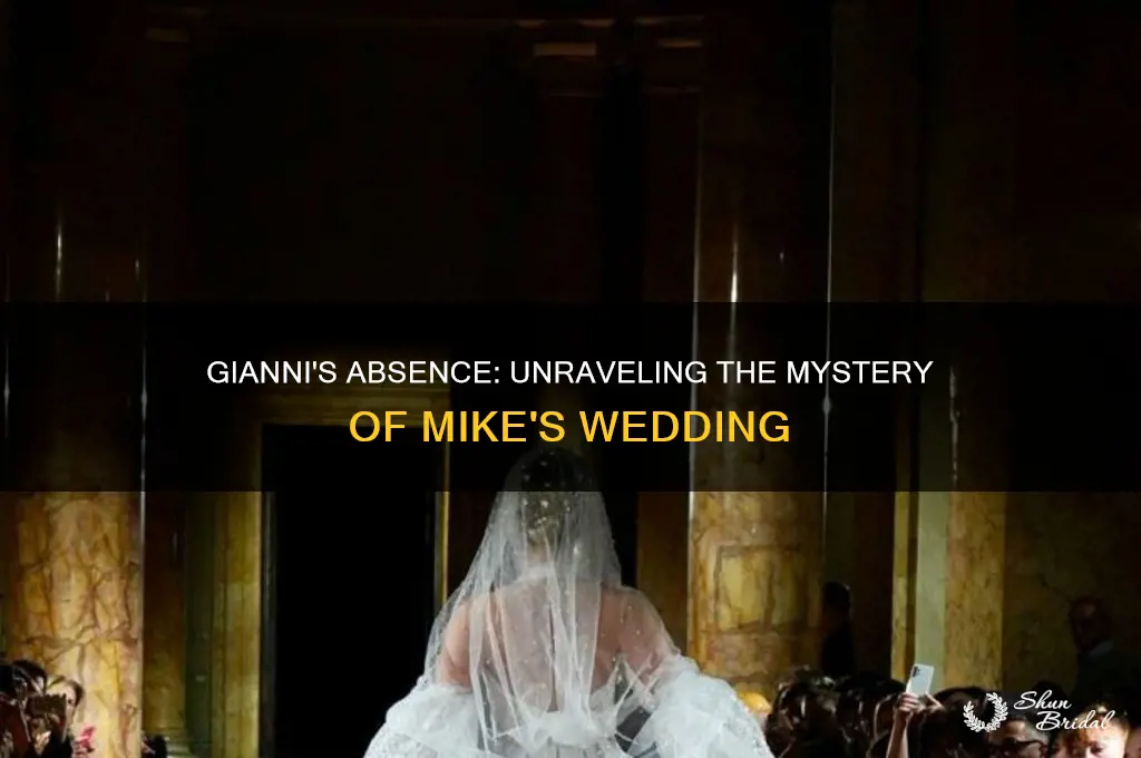 why didnt gianni go to mike