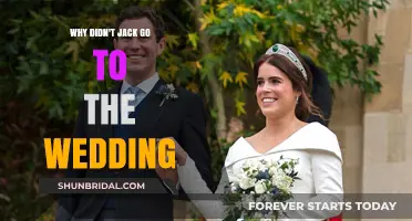 Why Didn't Jack Attend the Wedding? Unraveling the Mystery