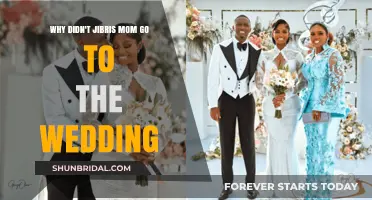 Why Jibris Mom Skipped the Wedding: Unraveling the Mystery