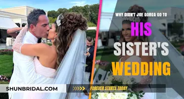 Joe Gorga's Absence: Unraveling the Mystery Behind His Sister's Wedding