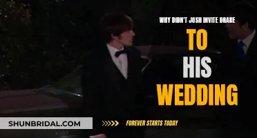 Josh and Drake: Wedding Snub Explained?