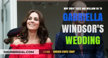 Why Kate and William Skipped Gabriella Windsor's Wedding