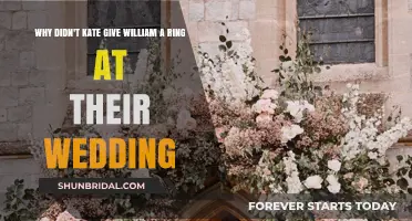 The Wedding: Why Kate Didn't Give William a Ring