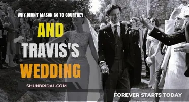 Mason's Absence: Unraveling the Mystery of Courtney and Travis's Wedding
