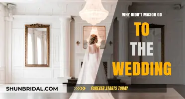 Why Mason Skipped the Wedding: Unraveling the Mystery