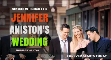 Matt LeBlanc's Absence: Why He Skipped Jennifer Aniston's Wedding