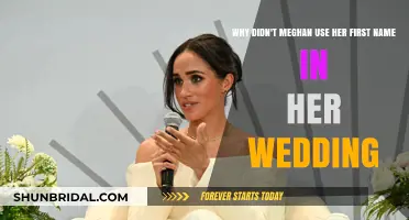 The Mystery Behind Meghan's Wedding Name Choice