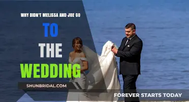 Why Melissa and Joe Skipped the Wedding: Unraveling the Mystery