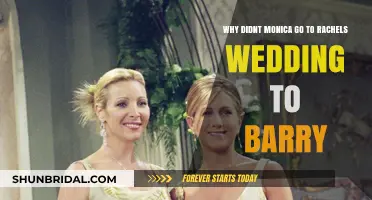 Why Monica Skipped Rachel's Wedding to Barry: The Untold Story