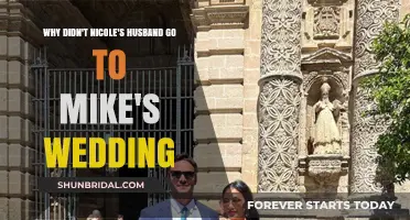 Why Nicole's Husband Skipped Mike's Wedding: Unraveling the Mystery