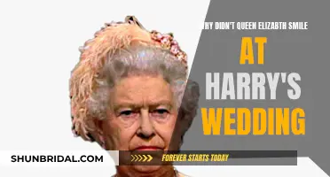 Queen's Unsmiling Face: Harry's Wedding