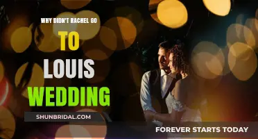 Why Rachel Skipped Louis' Wedding: Unraveling the Friends Mystery