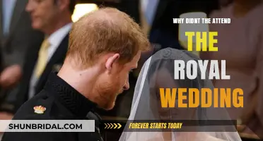 The Royal Wedding: Unraveling the Mystery of Their Absence