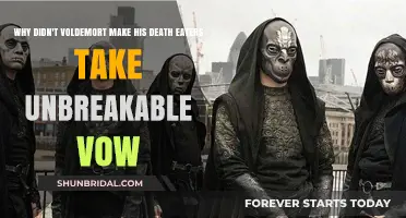 Why Voldemort Skipped the Unbreakable Vow for Death Eaters