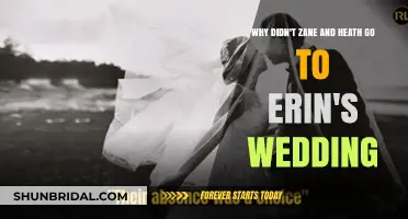 Zane and Heath's Absence from Erin's Wedding: The Untold Story