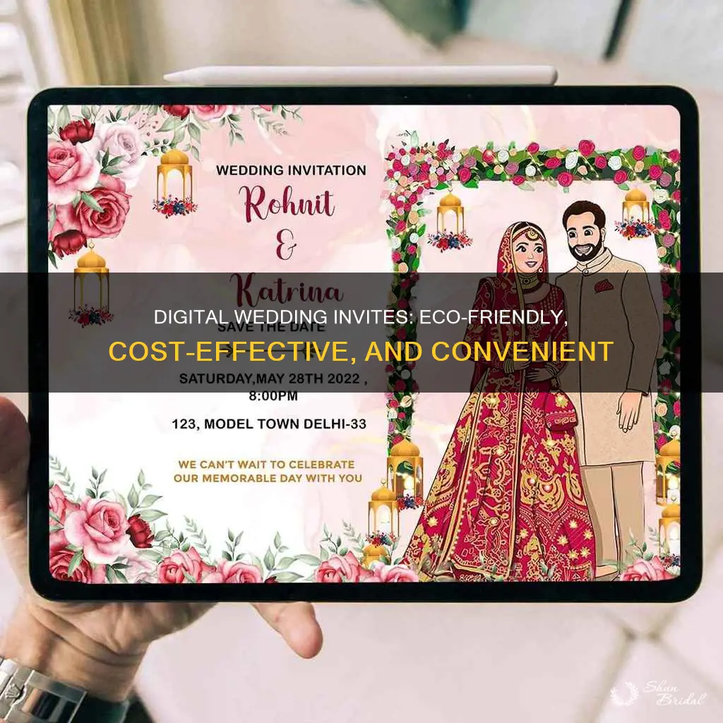 why digital wedding invitation