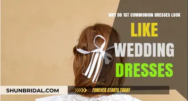 Communion Dresses: Why Do They Resemble Wedding Gowns?
