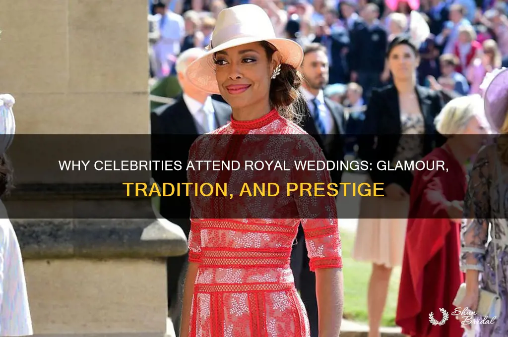 why do actors go to royal wedding