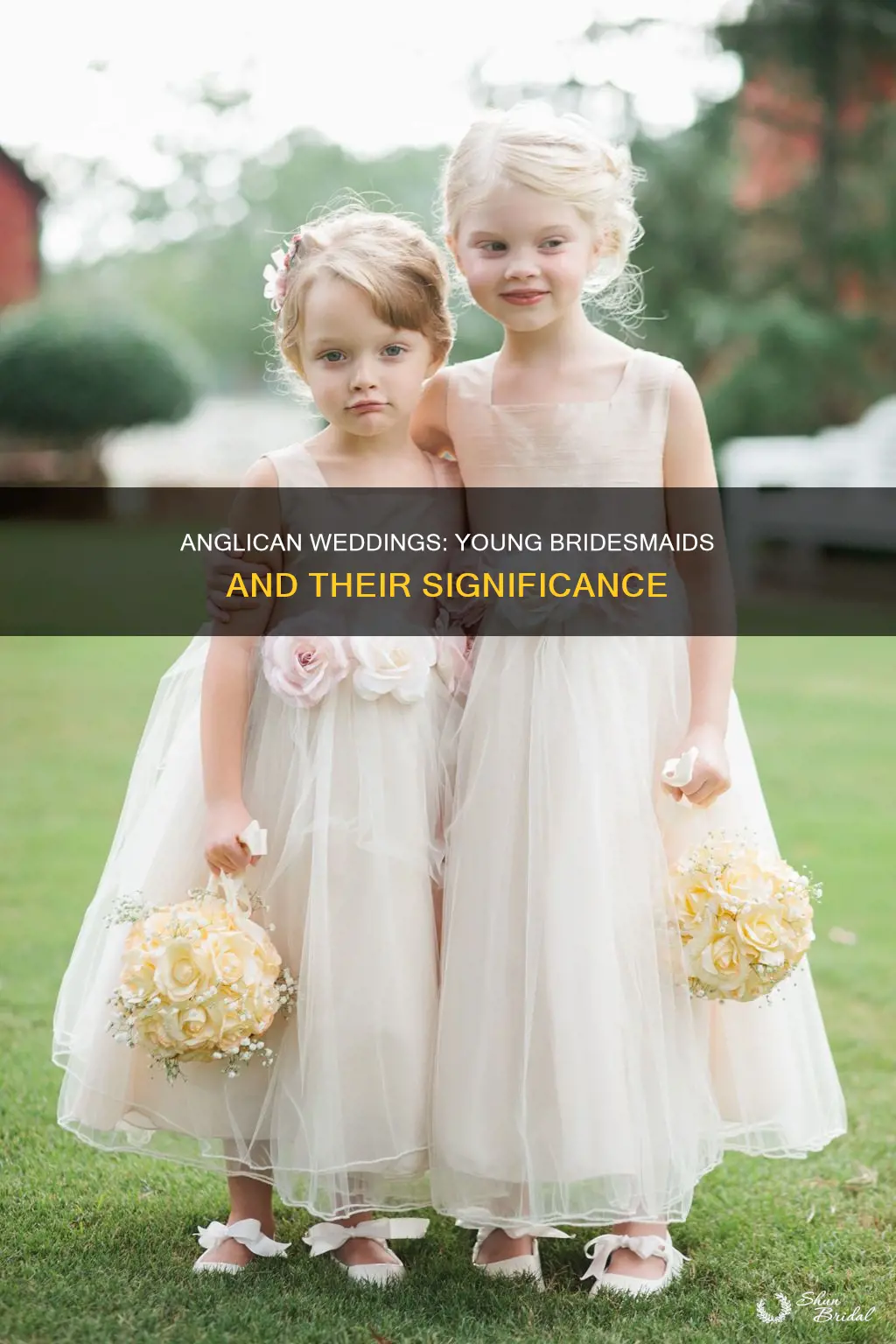 why do anglican weddings have children as the bridesmaids