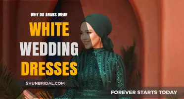 Arab Wedding Traditions: White Dress Significance
