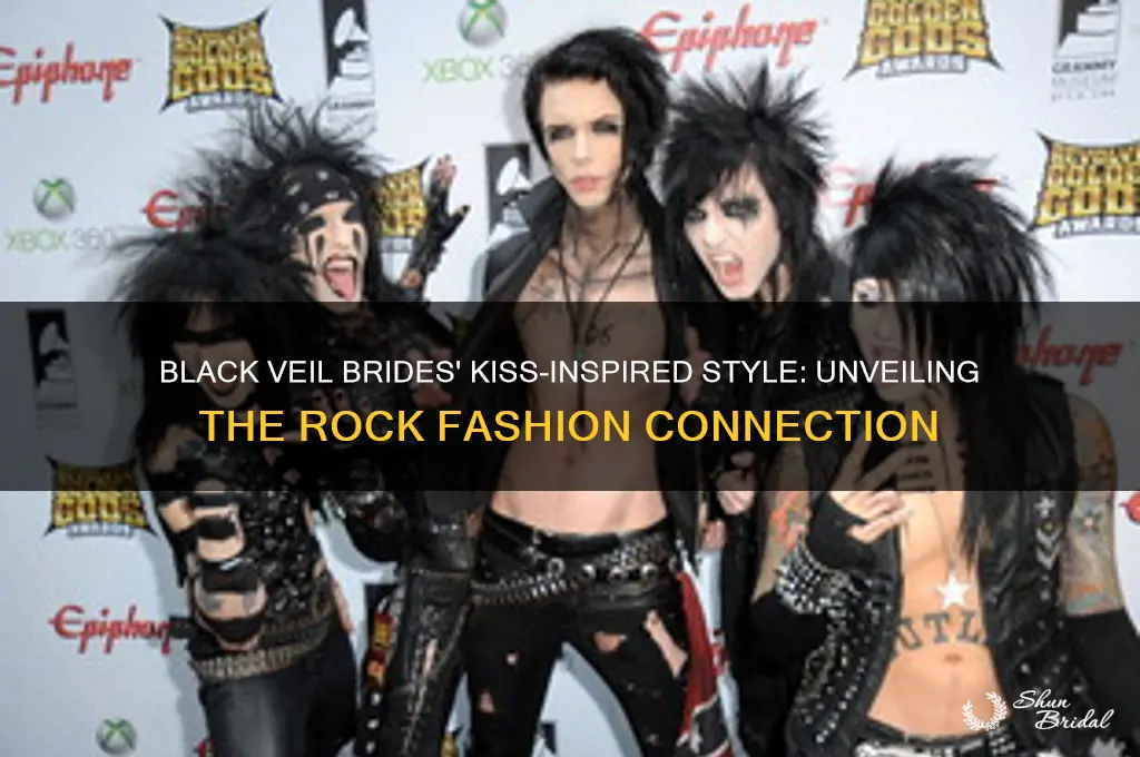 why do black veil brides dressed like kiss