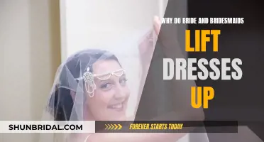 The Mystery Behind Lifted Dresses at Weddings