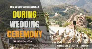 Why Brides and Grooms Sit During Wedding Ceremonies: Unveiling Traditions