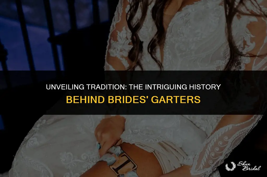 why do brides wear garters