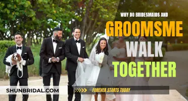 The History Behind Wedding Parties Walking Together