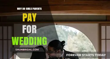 Why Girls' Parents Traditionally Pay for Weddings: Exploring Cultural Norms