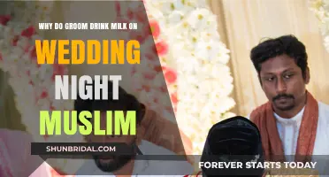 Muslim Wedding Tradition: Why Grooms Drink Milk on the Wedding Night