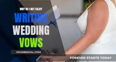 Writing Wedding Vows: Stress and Uncertainty