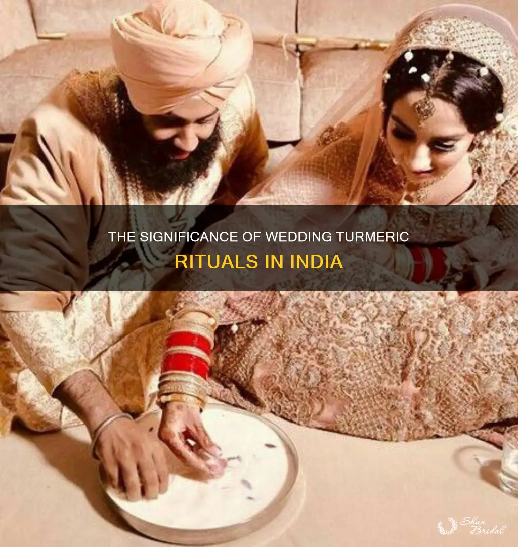 why do indians put doe on them at wedding