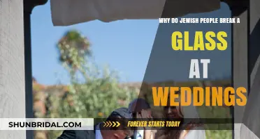 The Symbolic Meaning Behind Breaking a Glass at Jewish Weddings