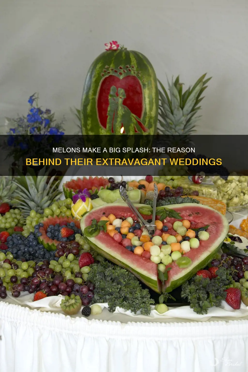 why do melons have big weddings