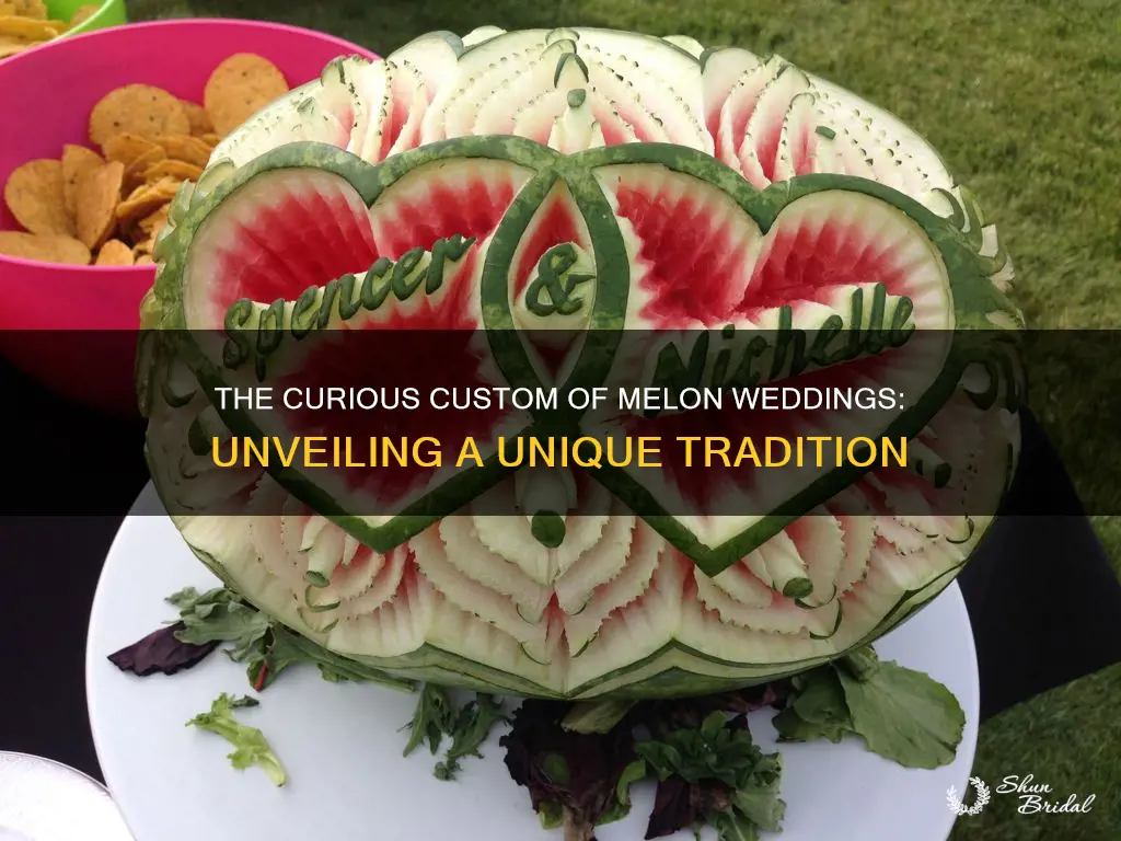 why do melons have weddings meaning