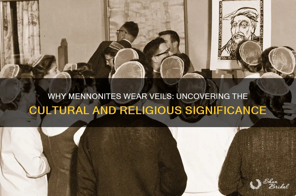 why do mennonites wear veils
