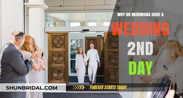 Understanding the Mormon Tradition of a Two-Day Wedding Celebration