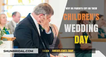 Tears of Joy: Why Parents Cry on Their Children's Wedding Day
