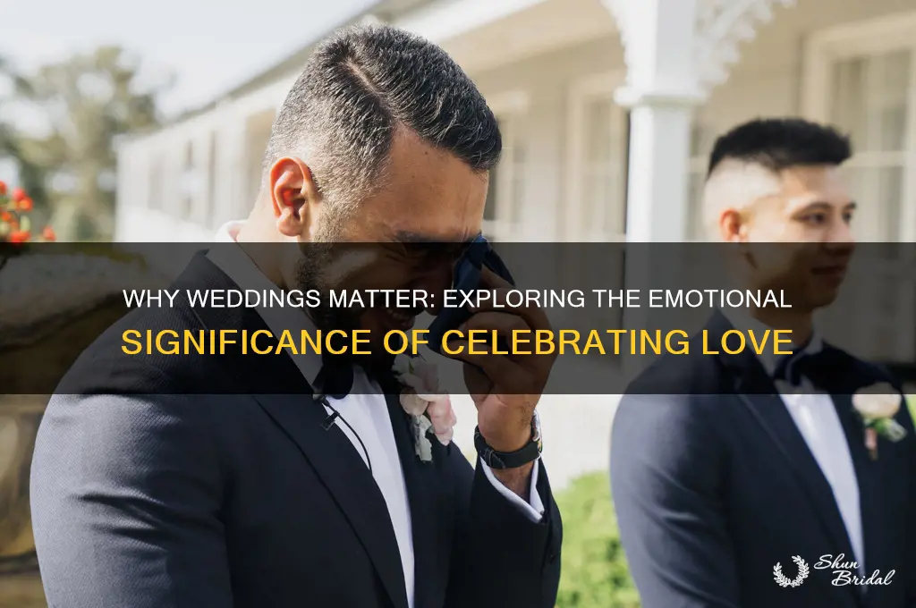why do people care about weddings