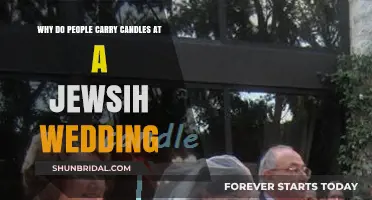 The Symbolic Flame: Why Candles Are Central to Jewish Weddings