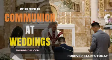 Sacred Union: Understanding the Tradition of Communion in Wedding Ceremonies