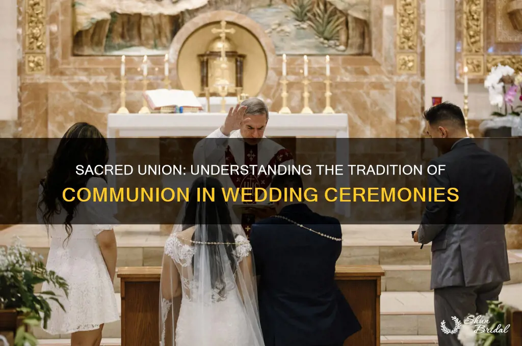 why do people do communion at weddings