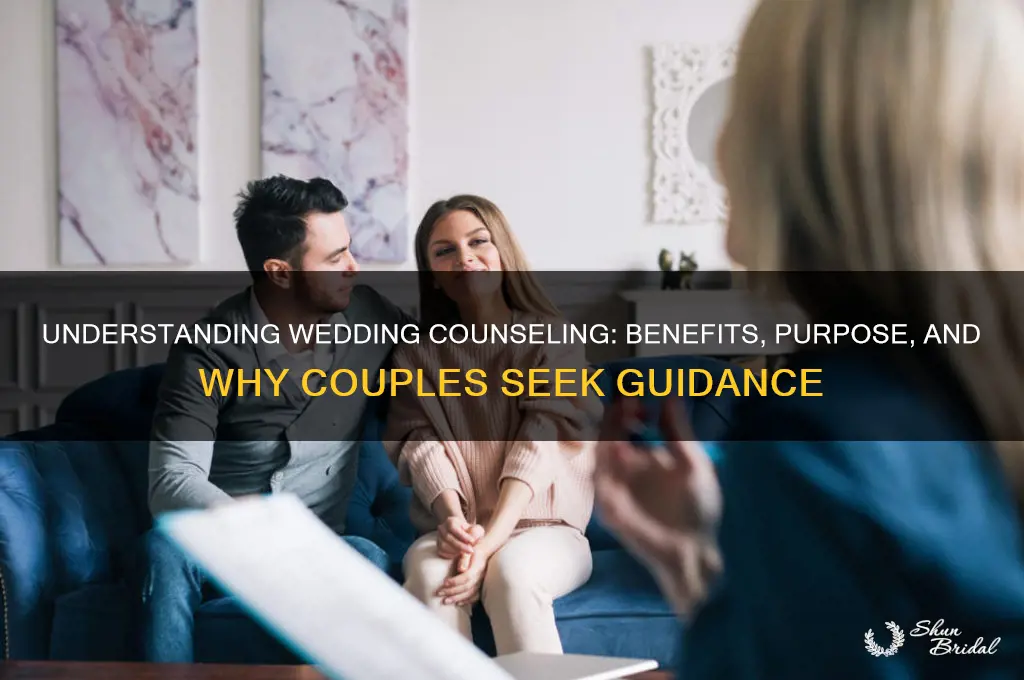 why do people do wedding counciling