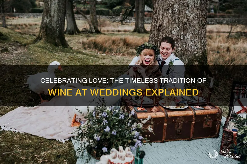 why do people drink wine in weddings