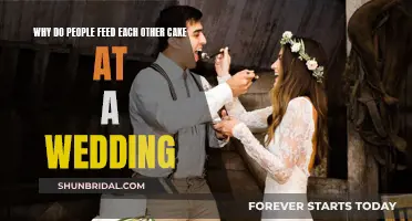 The Sweet Tradition of Wedding Cake Feeding