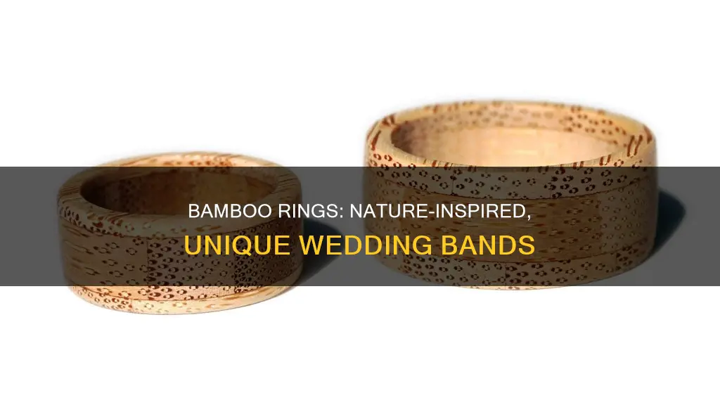 why do people get bamboo wedding rings