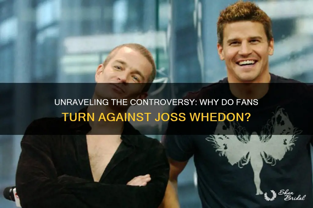 why do people hate joss weden