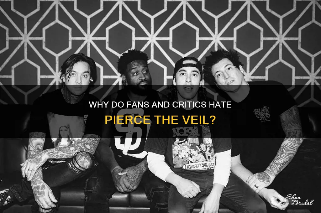 why do people hate pierce the veil